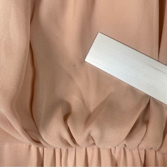 Show Me Your MuMu New W/Tags Amanda Maxi Dress Size XS Blush Pink - Picture 9 of 11